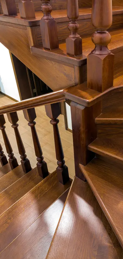 Лестницы из дерева